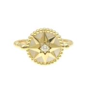 Dior Vintage Pre-owned Guld ringar Yellow, Dam