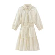 Woolrich Shirt Dresses White, Dam