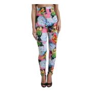 Dolce & Gabbana Leggings Multicolor, Dam