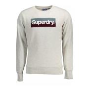 Superdry Sweatshirts Gray, Herr