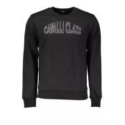 Cavalli Class Sweatshirts Black, Herr