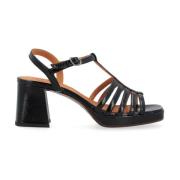 Chie Mihara Svart Genial Stiliga Sandaler Black, Dam