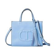 Twinset Tote Bags Blue, Dam