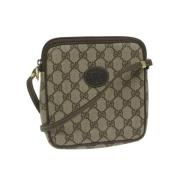 Gucci Vintage Pre-owned Canvas gucci-vskor Beige, Dam