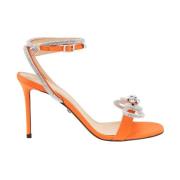 Mach & Mach High Heel Sandals Orange, Dam
