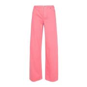 A.p.c. Wide Jeans Pink, Dam