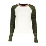 Desigual Round-neck Knitwear Multicolor, Dam