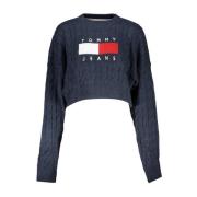 Tommy Hilfiger Round-neck Knitwear Blue, Dam