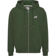 Tommy Hilfiger Signature Zip-Thru Jacka Green, Herr