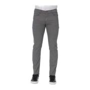 Trussardi Slim-fit Jeans Gray, Herr