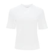 Salvatore Ferragamo T-Shirts White, Dam