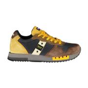 Blauer Sneakers Multicolor, Herr