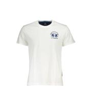 La Martina T-Shirts White, Herr