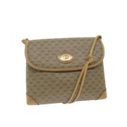 Gucci Vintage Pre-owned Canvas gucci-vskor Beige, Dam