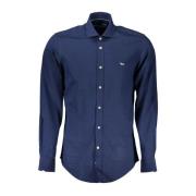 Harmont & Blaine Polo Shirts Blue, Herr