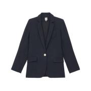 Ines De La Fressange Paris Bruna Jacka Blue, Dam