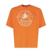 Moncler T-Shirts Orange, Herr