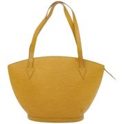 Louis Vuitton Vintage Pre-owned Laeder louis-vuitton-vskor Yellow, Dam