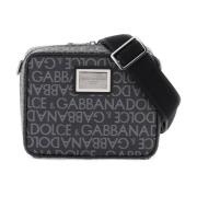 Dolce & Gabbana Cross Body Bags Black, Herr