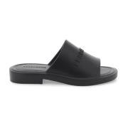 Salvatore Ferragamo Sliders Black, Dam