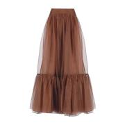 Zimmermann Maxi Skirts Brown, Dam