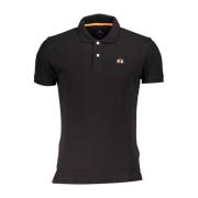 La Martina Polo Shirts Black, Herr