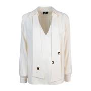 Elisabetta Franchi Blouses & Shirts White, Dam