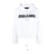 Dsquared2 Hoodies White, Dam