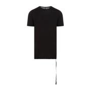 Rick Owens Level T-shirt i svart Black, Herr