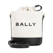 Bally Bucket Bags White, Dam