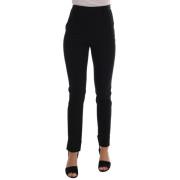 Ermanno Scervino Slim-fit Trousers Black, Dam