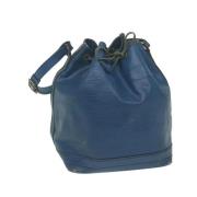 Louis Vuitton Vintage Pre-owned Laeder louis-vuitton-vskor Blue, Dam