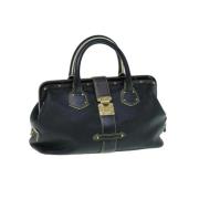 Louis Vuitton Vintage Pre-owned Laeder handvskor Black, Dam