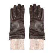 Chloé Gloves Brown, Dam