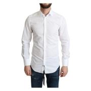 Dolce & Gabbana Casual Shirts White, Herr