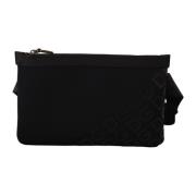 Dolce & Gabbana Svart Monogram Neopren Fanny Pack Black, Dam