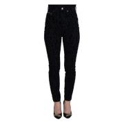 Dolce & Gabbana Skinny Jeans Black, Dam