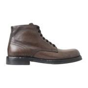 Dolce & Gabbana Lace-up Boots Brown, Herr