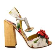 Dolce & Gabbana High Heel Sandals Multicolor, Dam