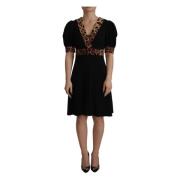 Dolce & Gabbana Short Dresses Black, Dam