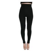 Dolce & Gabbana Leggings Black, Dam