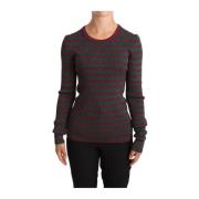 Dolce & Gabbana Round-neck Knitwear Multicolor, Dam