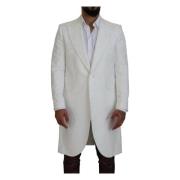 Dolce & Gabbana Single-Breasted Coats Beige, Herr