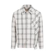 Golden Goose Work Check Skjorta Multicolor, Herr