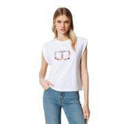 Twinset T-Shirts White, Dam