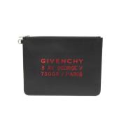 Givenchy Pre-owned Pre-owned Laeder kuvertvskor Black, Dam