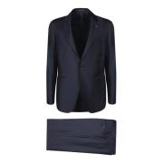 Tagliatore Suits Blue, Herr