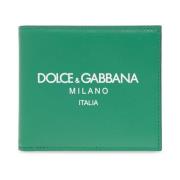Dolce & Gabbana Plånbok med logotyp Green, Herr