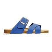 Rohde Flat Sandals Blue, Dam