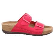 Rohde Flat Sandals Pink, Dam